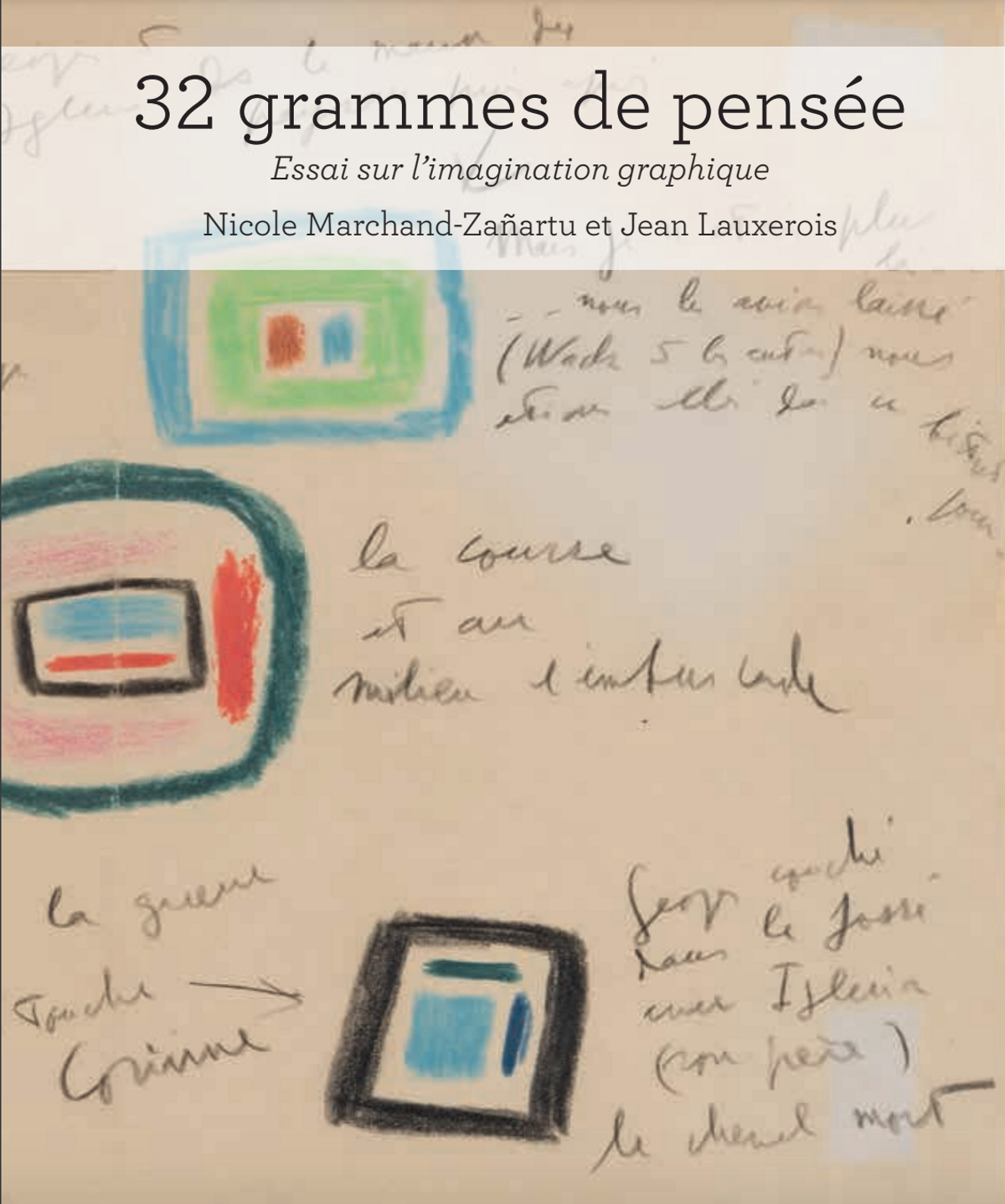 Nicole Marchand-Zañartu et Jean Lauxerois, 32 grammes de pensée, essai sur l’imagination graphique. Mulhouse, Médiapop éditions, 2020, 152 pages, 25 euros.