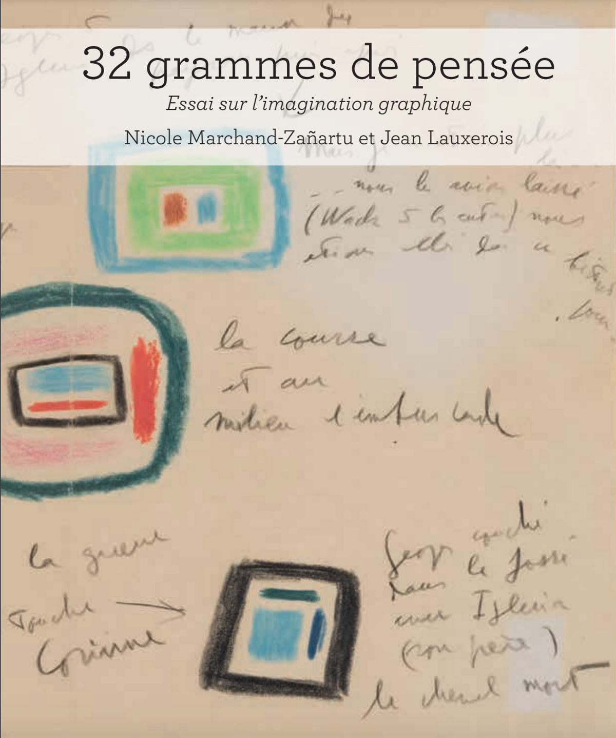 Nicole Marchand-Zañartu et Jean Lauxerois, 32 grammes de pensée, essai sur l’imagination graphique. Mulhouse, Médiapop éditions, 2020, 152 pages, 25 euros.