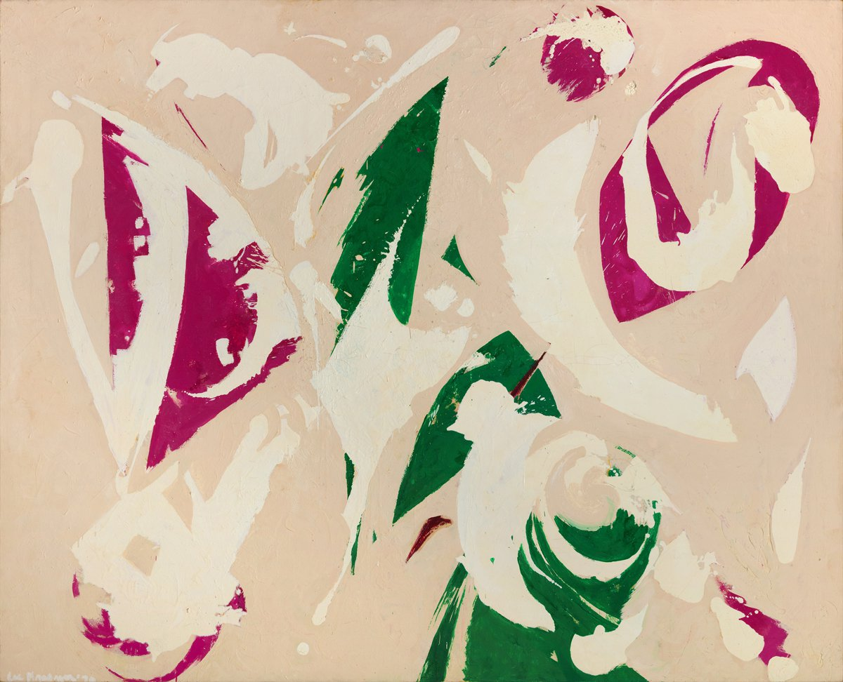 Lee Krasner, Comet, 1966-1970, huile sur toile. © 2026 Pollock-Krasner Foundation/Artists Rights Society (ARS), New YorkPhoto: Christopher StachCourtesy Olney Gleason, New York