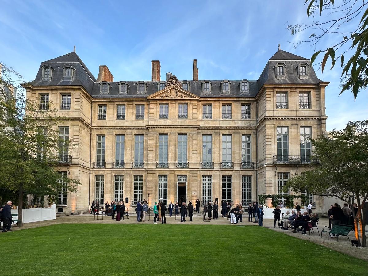 L'hôtel Salé, siège du musée national Picasso-Paris, lors de la réception pour les 40 ans de l'institution le dimanche 28 septembre 2025. Photo Philippe Régnier