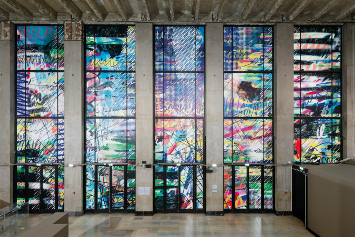 Vue de l’exposition « Renée Levi. La Elle», Palais de Tokyo, Paris, 2024. Photo Aurélien Mole