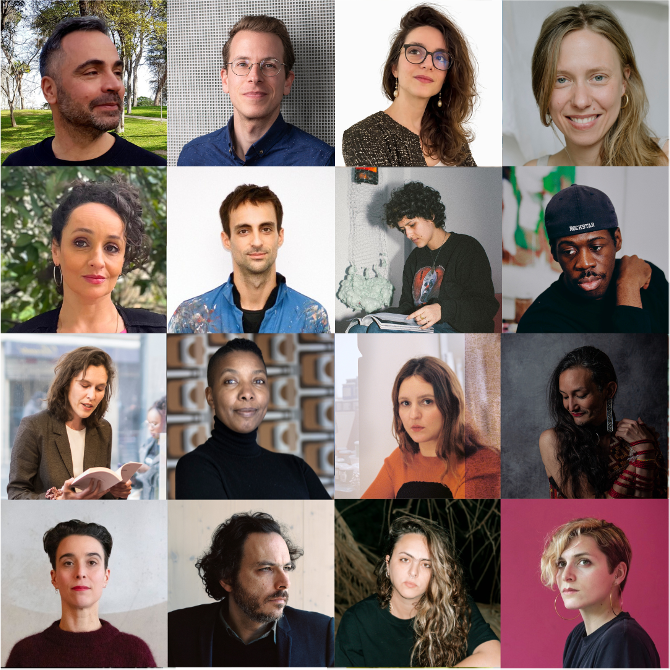 Portraits des 16 pensionnaires sélectionnés pour l'année 2026-2027. © Tous droits réservés