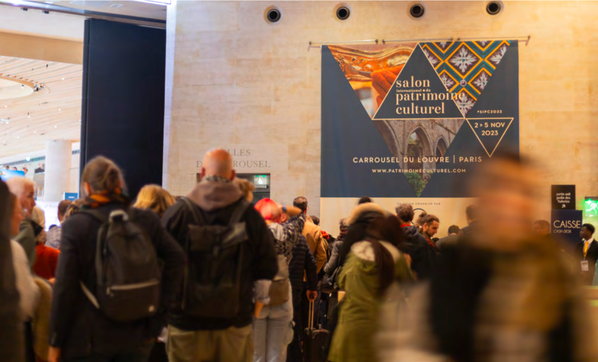 Salon international du patrimoine culturel 2023.
© Ateliers d'Art de France