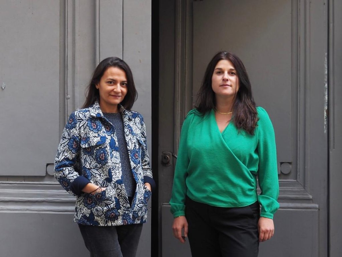 Camille Merklen, à gauche, et Charlotte Delafond. Photo : D.R.