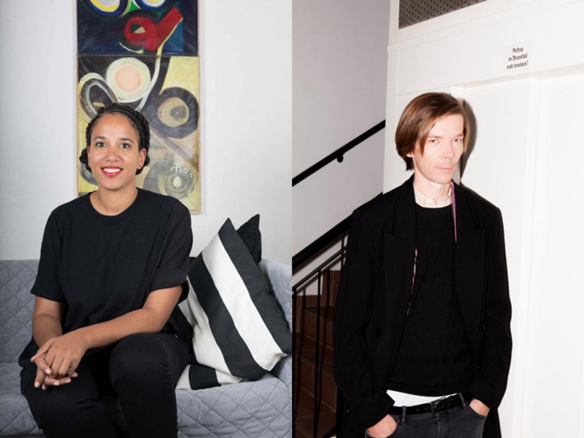 Yvette Mutumba et Adam Szymczyk. Courtesy du Stedelijk Museum / Benjamin Renter / Marie Haefner / PW-Magazine