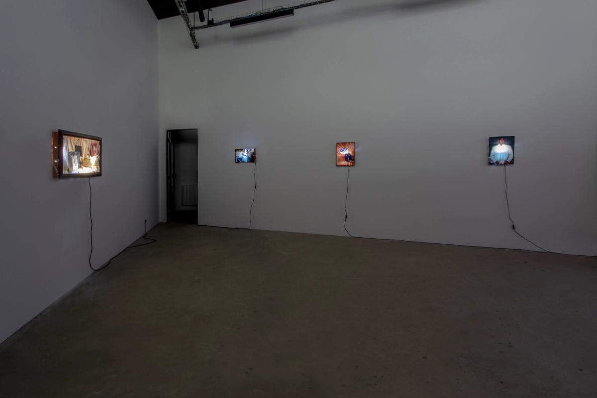 Vue de l’exposition « Pauline Bastard : Bonne journée » chez 22,48 m2, à Romainville. Courtesy de l’artiste et galerie 22,48 m2