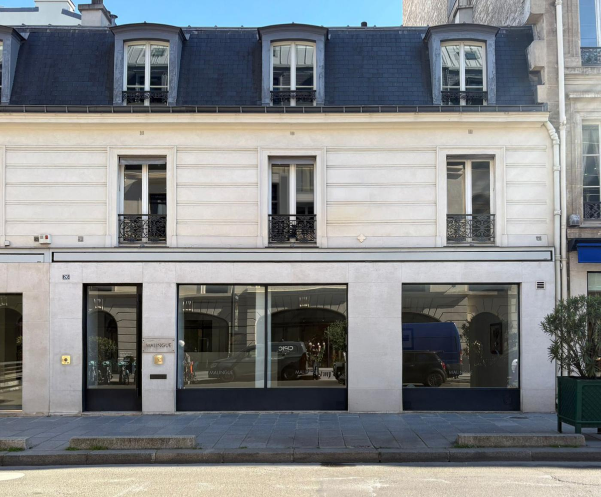 La galerie Mennour va reprendre l'espace de la galerie Malingue avenue Matignon à Paris. Photo : Mennour