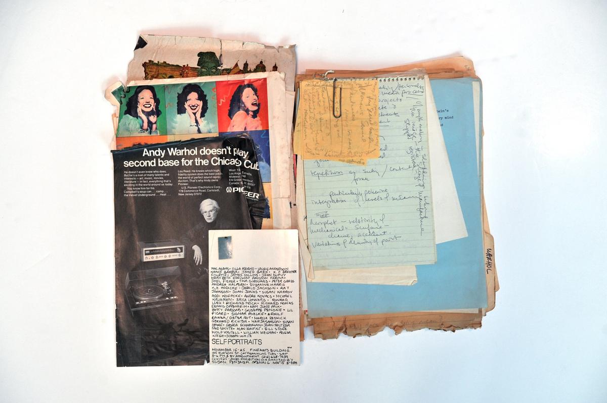 Fonds d’archives Barbara Rose. © Archives de la critique d’art, 2023