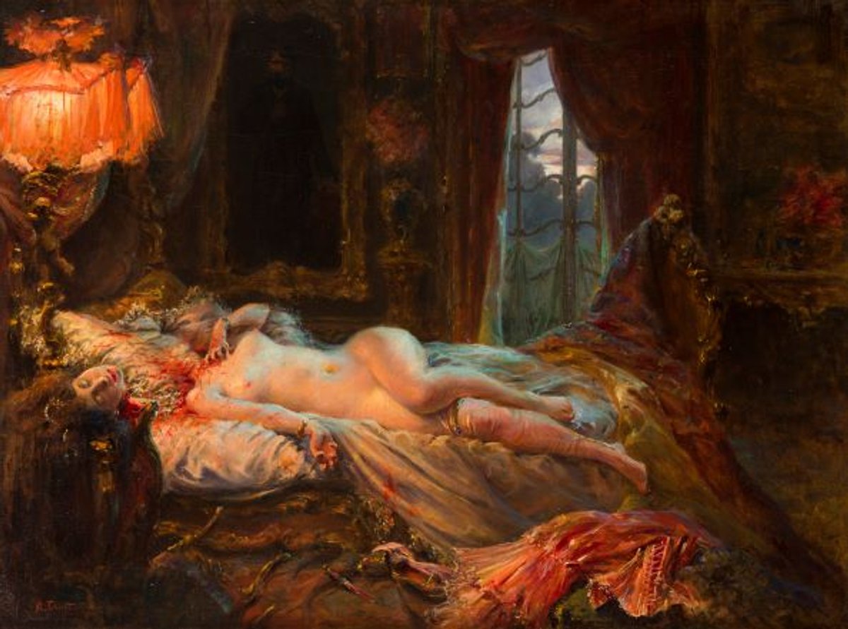 Antoine-Auguste Thivet, Une Martyre. Courtesy Ader Nordmann