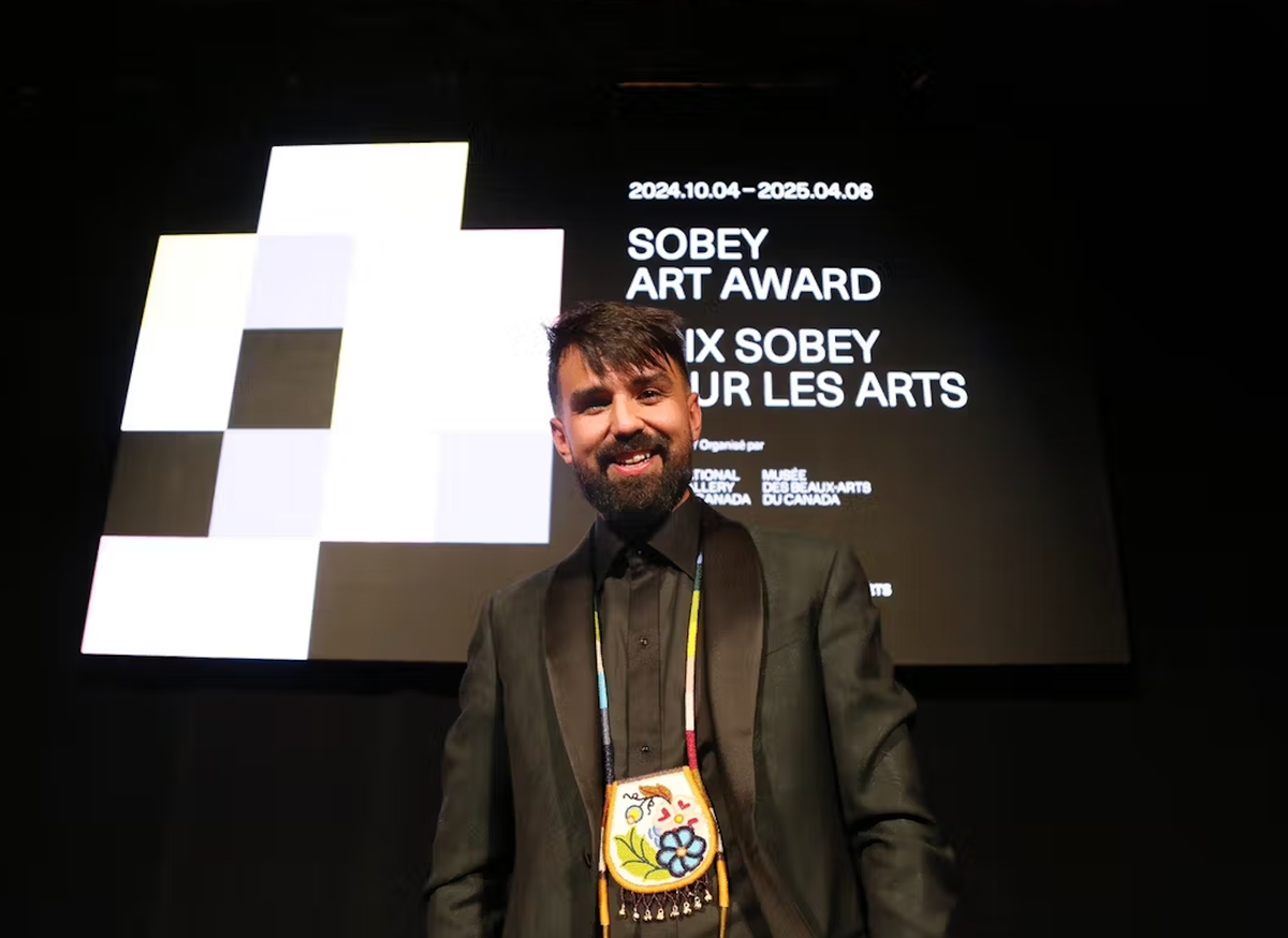 Nico Williams, lauréat du prix Sobey pour les arts 2024. Photo : Musée des beaux-arts du Canada (MBAC) / National Gallery of Canada, Ottawa