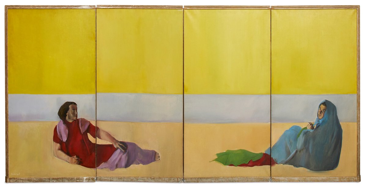 Christian Bérard et Jean-Michel Frank, paravent. Courtesy NMNM