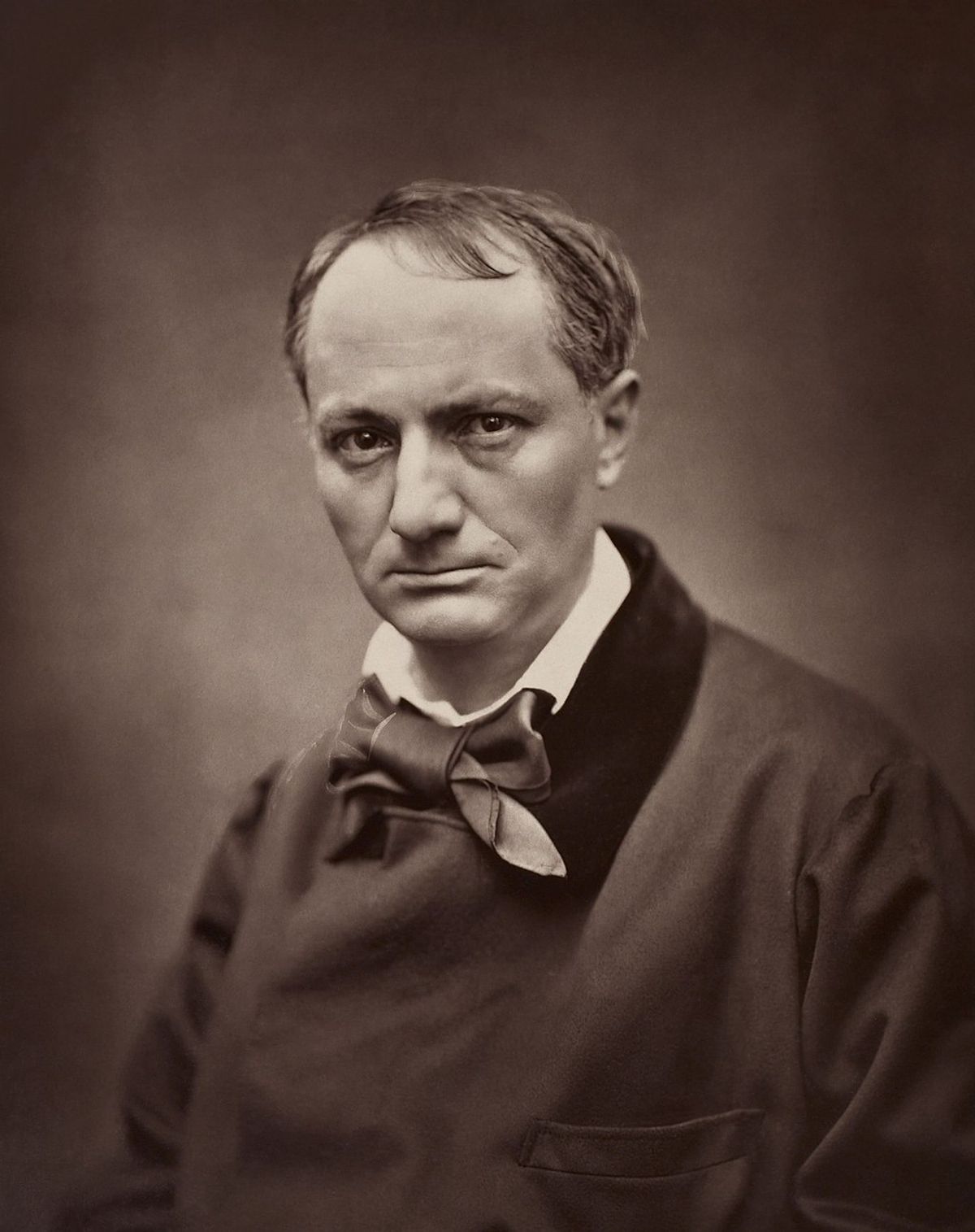 Charles Baudelaire par Étienne Carjat, vers 1862. © Wikimedia Commons