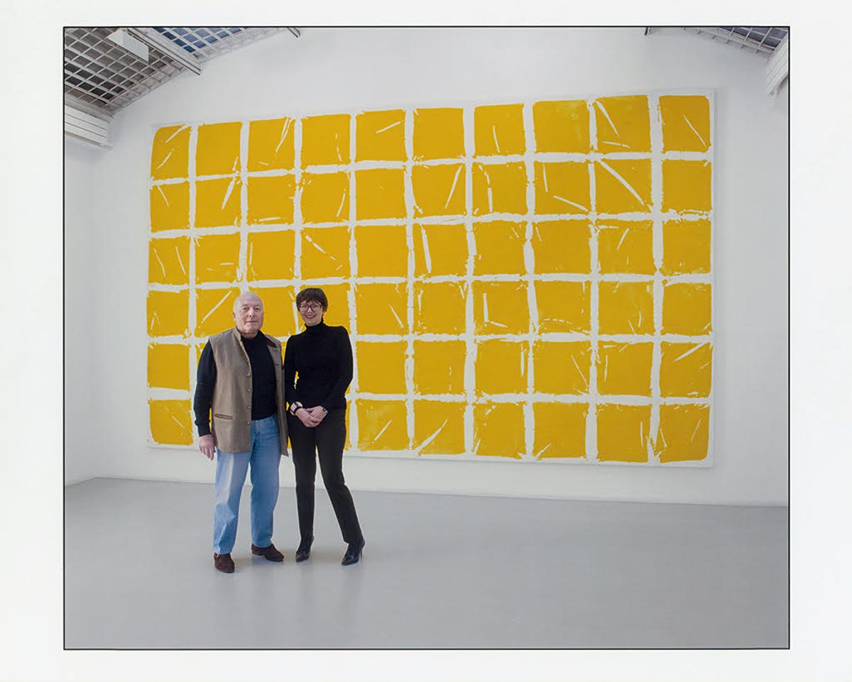 Jean-Marie Bonnet et Émilie Ovaere-Corthay en 2015. © A. Ricci. Courtesy Galerie Jean Fournier