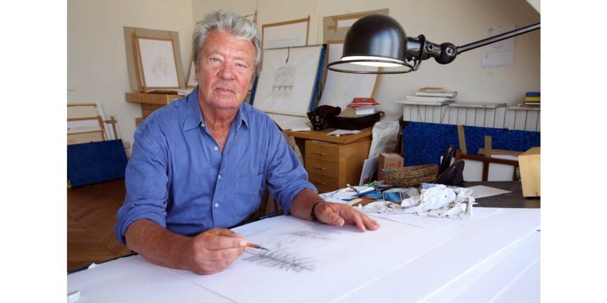 Le dessinateur Jean-Jacques Sempé. © D.R.