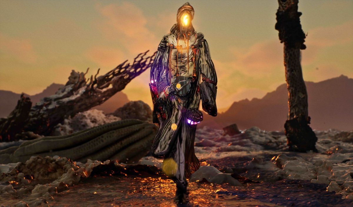 Jakob Kudsk Steensen, The Song Trapper, 2025 Image en mouvement, performance virtuelle et son spatialisé. Image tirée de la vidéo. Courtesy de l'artiste.