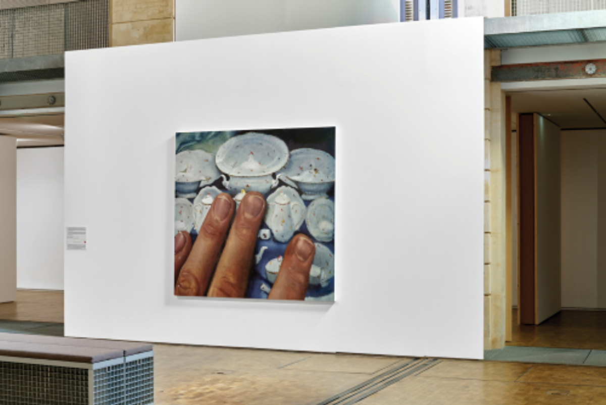 Vue de l’exposition « Issy Wood : Study for No », Lafayette Anticipations, Paris, 2023. © Issy Wood et Lafayette Anticipations. Photo Pierre Antoine