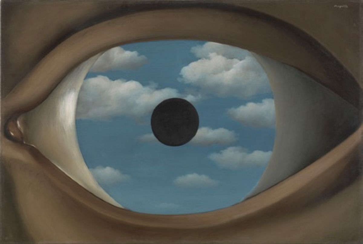 René Magritte, Le Faux Miroir, 1928, huile sur toile, The Museum of Modern Art, New York. Photo Digital image, The Museum of Modern Art, New York/Scala, Florence