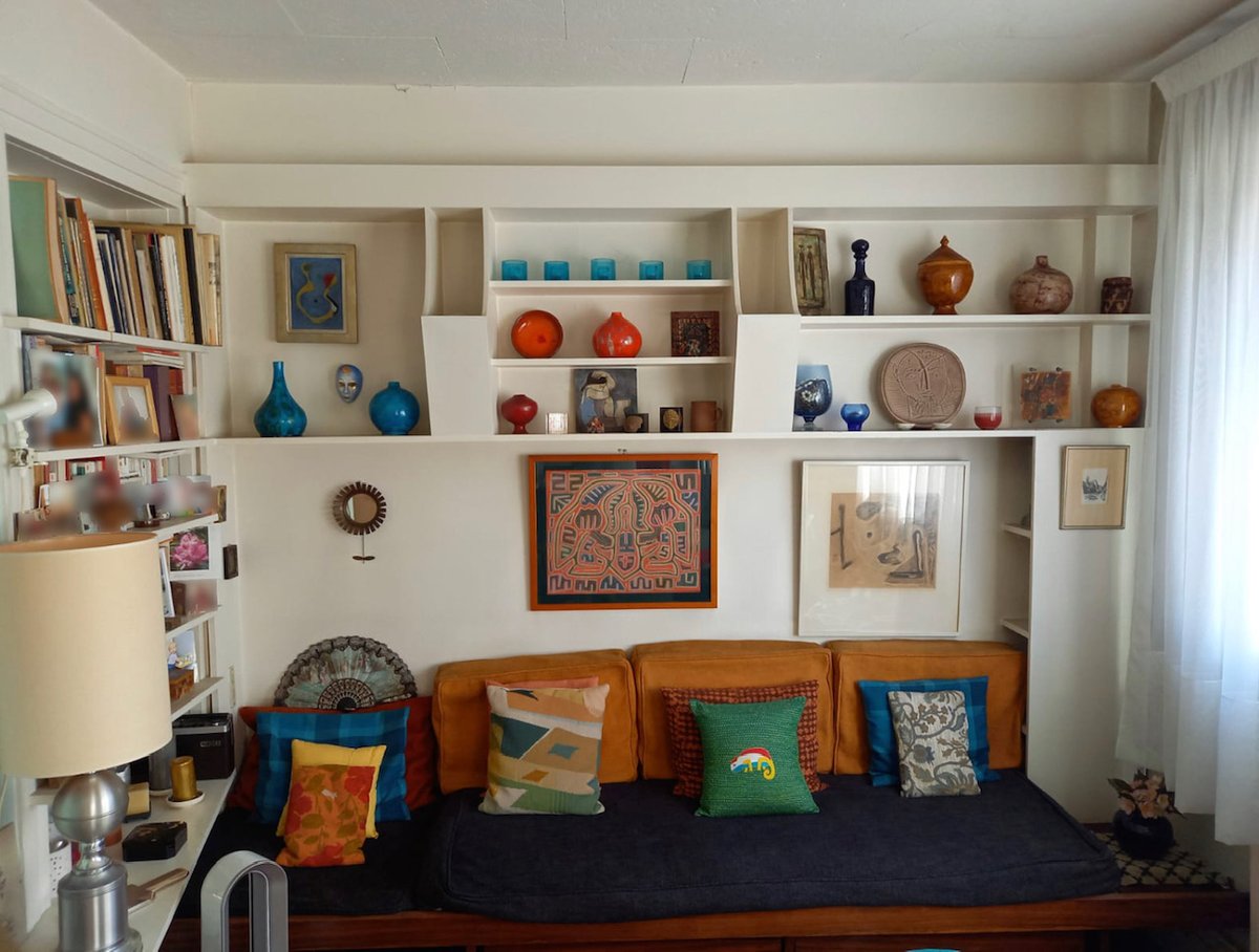 Le salon de Bernadette Belime. Courtesy Kalck & Associés