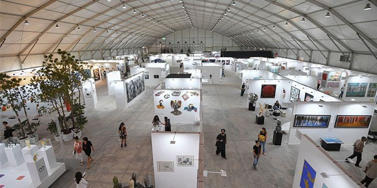 Vue générale de la foire Beirut Art Fair 2018. © D. R.
