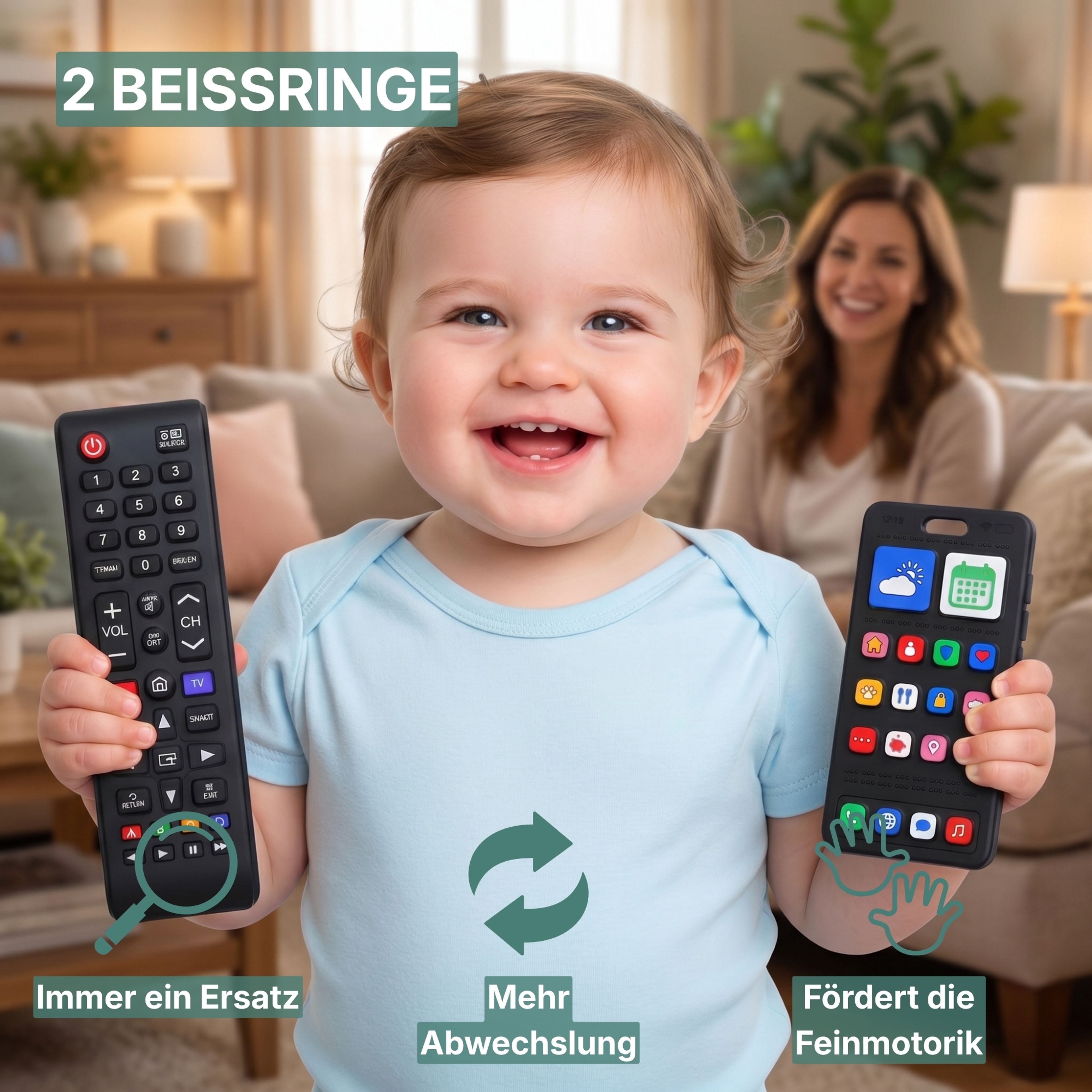 Baby Fernbedienung + Baby Telefon Bari