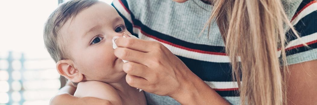 Why babies don't like having mucus removed from their nose