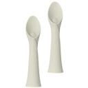 Broemba 2 cuillères d'apprentissage bébé à ventouse, beige