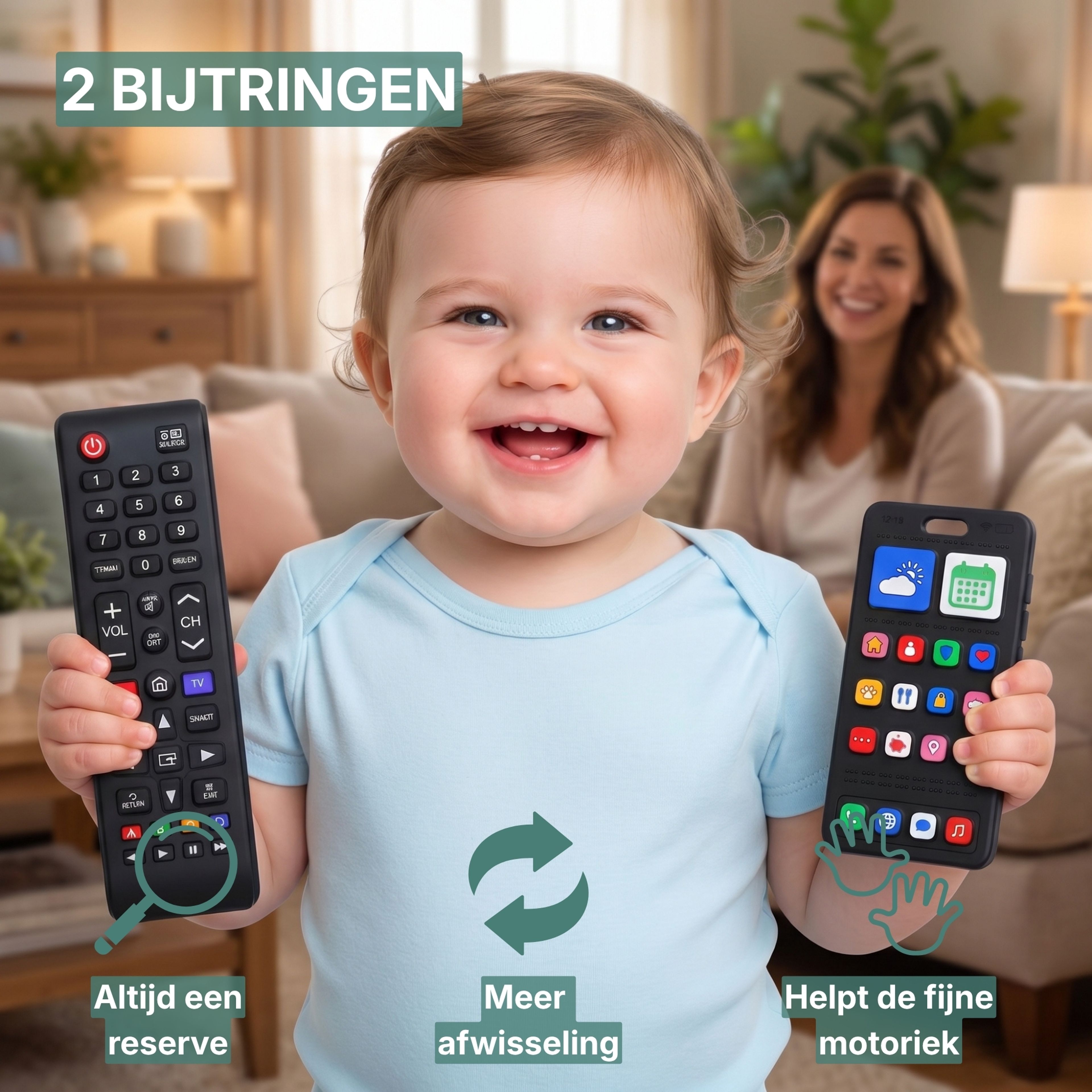 Baby Afstandsbediening + Baby Telefoon Bari