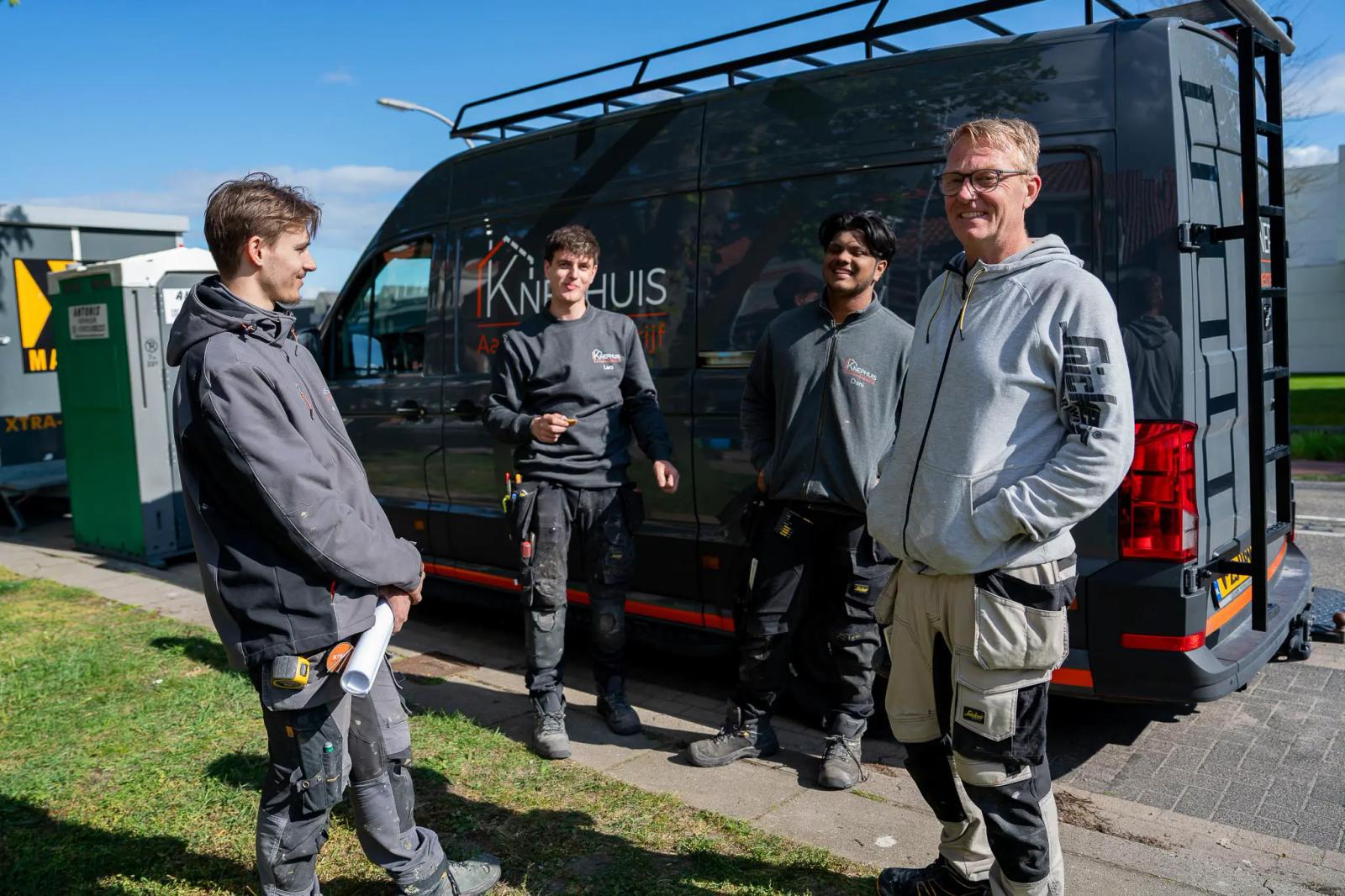 Ontwerp en voorbereiding bij Knephuis
