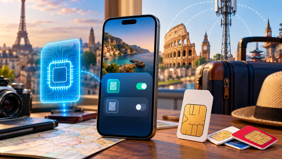 The Real Difference Between eSIMs, Roaming, and Local SIMs