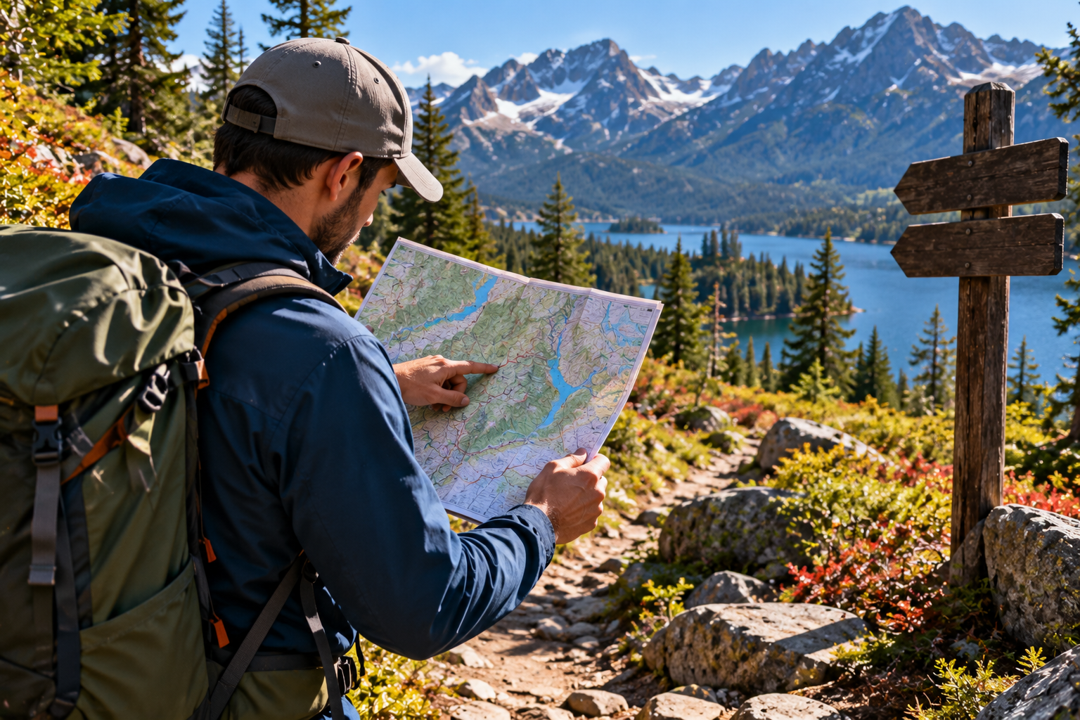 How to Read a Trail Map (And Not Get Lost)