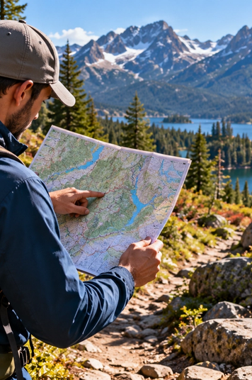 How to Read a Trail Map (And Not Get Lost)