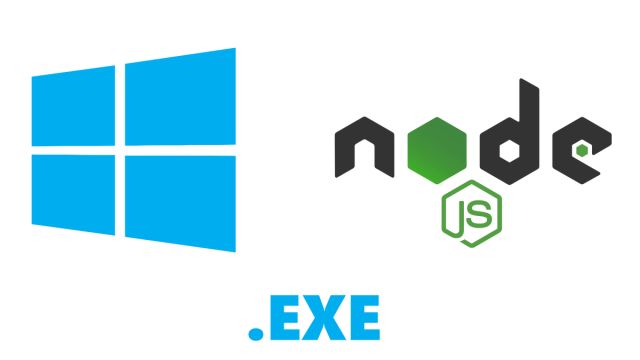 Creating a Windows Executable File (.exe) from a Node.js app