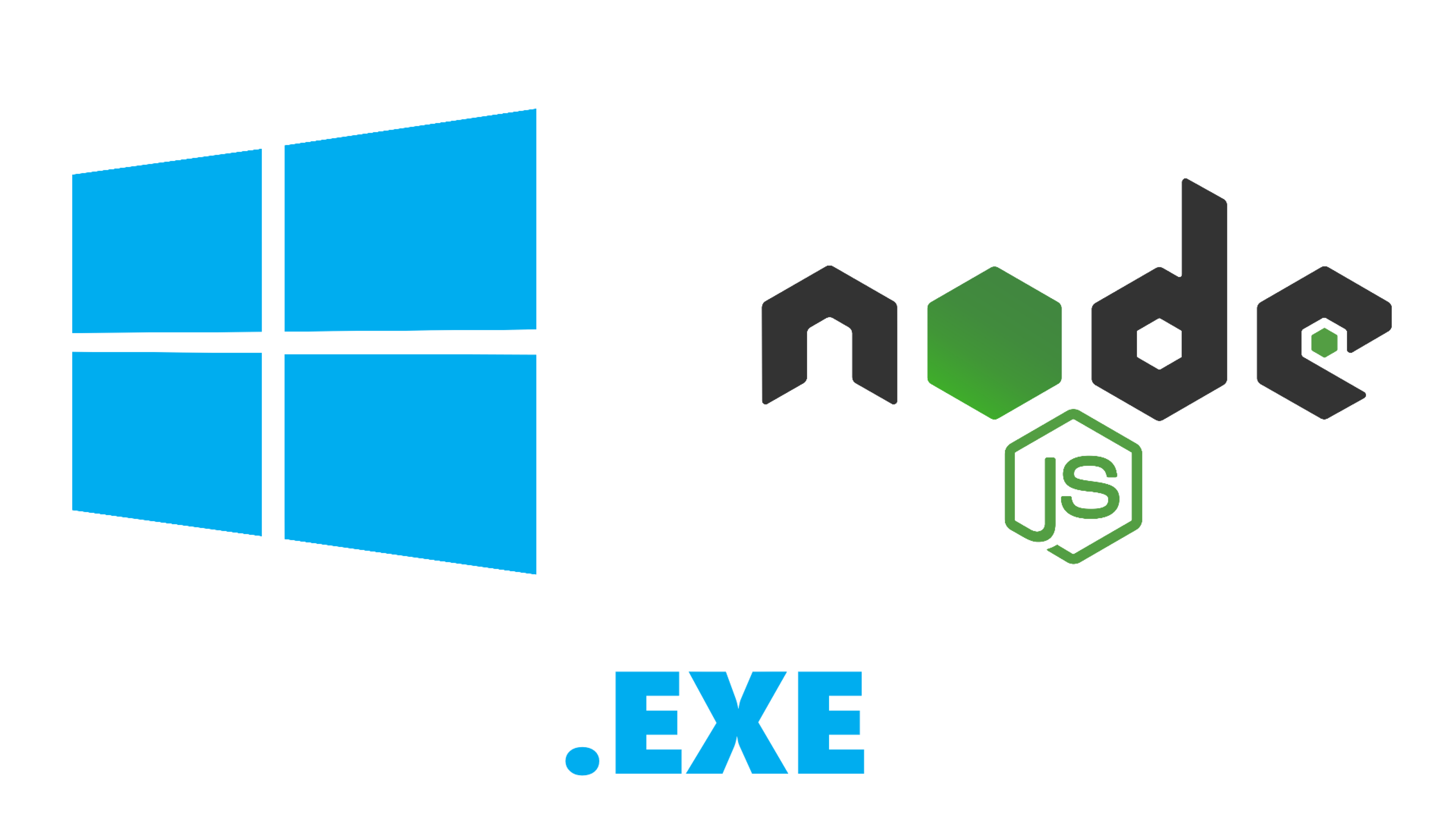 Creating a Windows Executable File (.exe) from a Node.js app