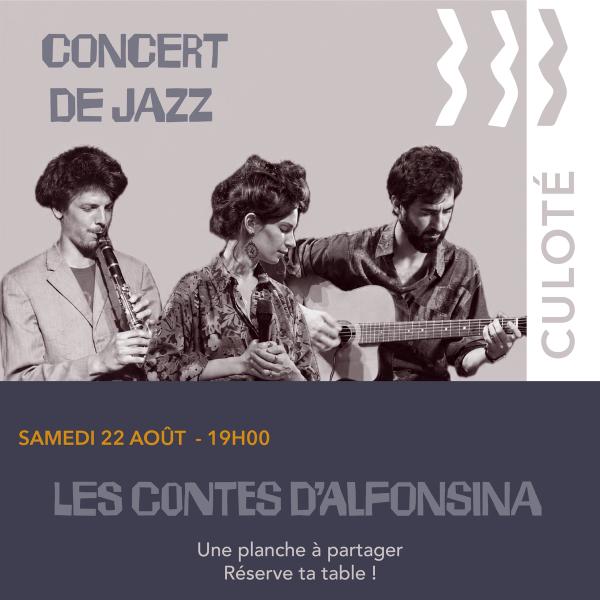 Concert de jazz : Les Contes d’Alfonsina