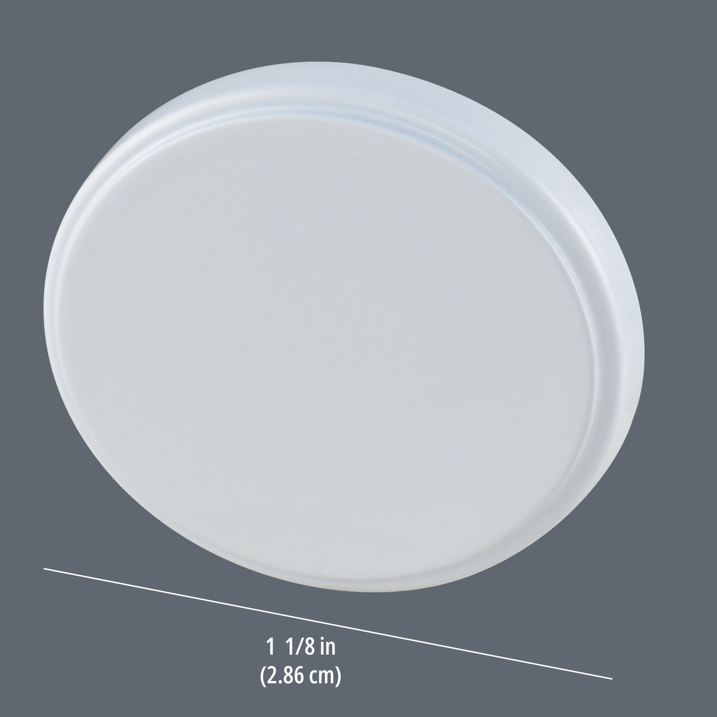 End Cap - Metal Bot Bar LH - White Tiara_RC540661_1.jpg