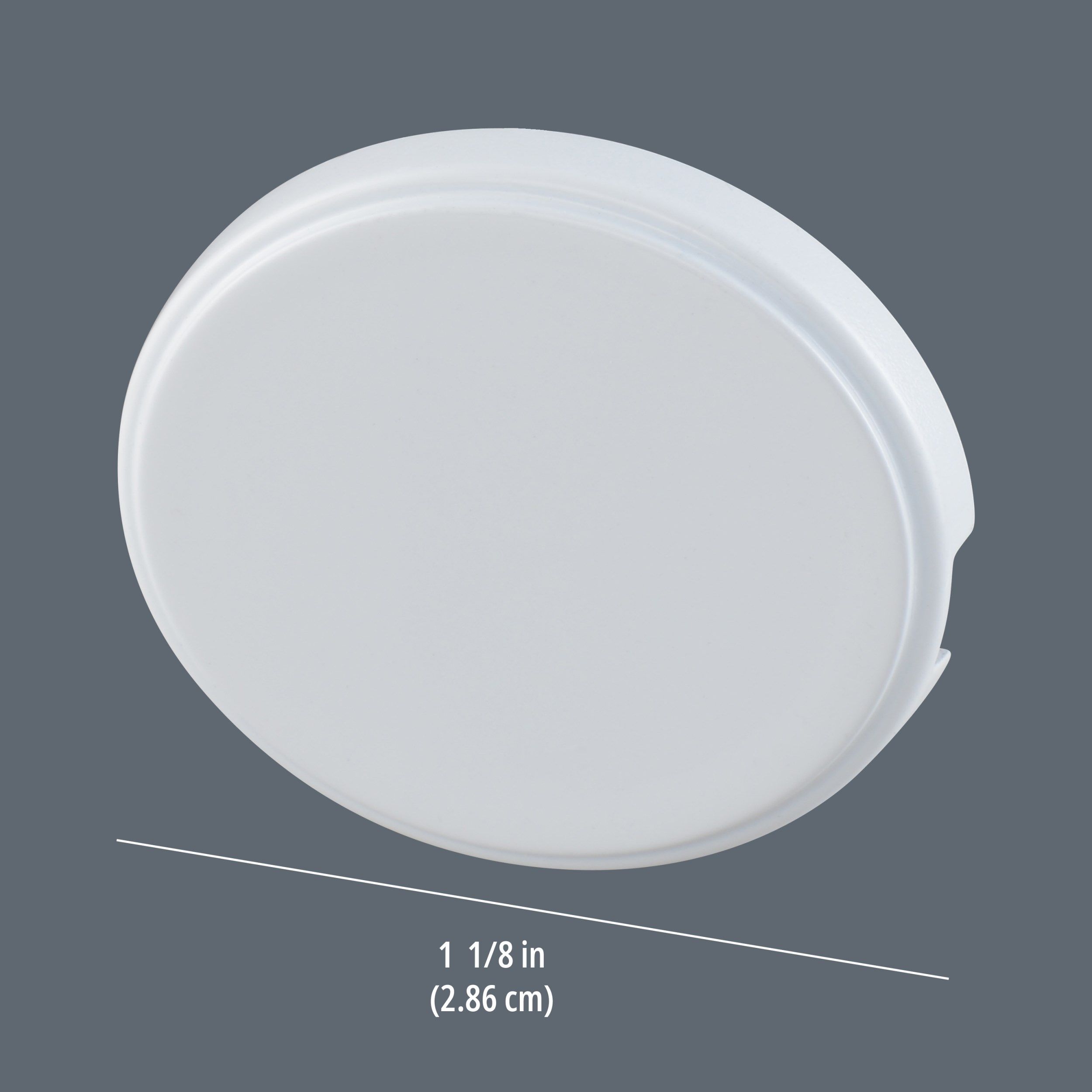 End Cap - Metal Bot Bar RH - White Tiara_RC539661_1.jpg