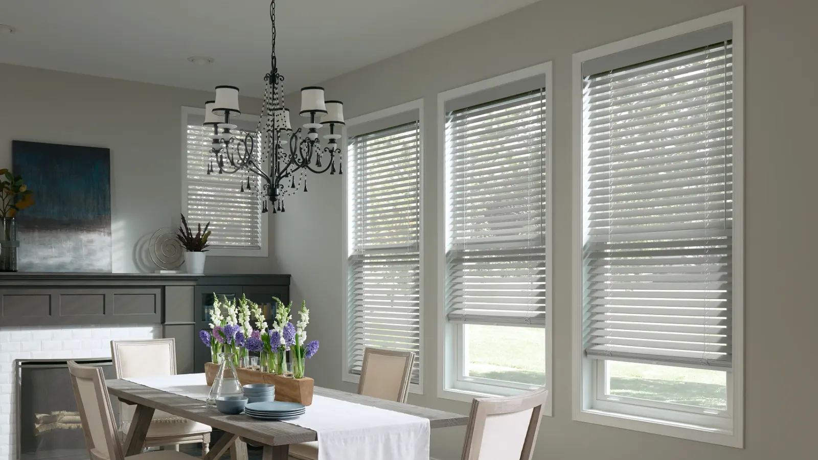 Real wood blinds