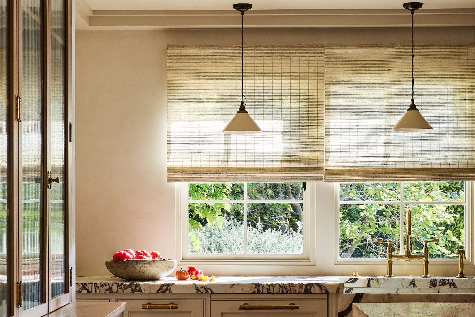 Pirouette in Kitchen Window.