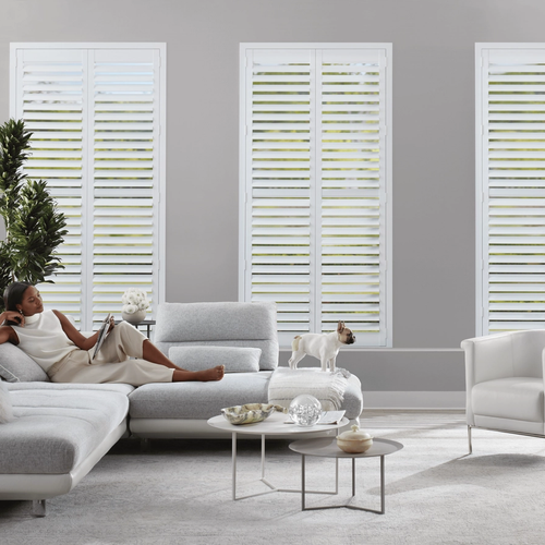 SoftClose™ Louvers for NewStyle® Hybrid Shutters