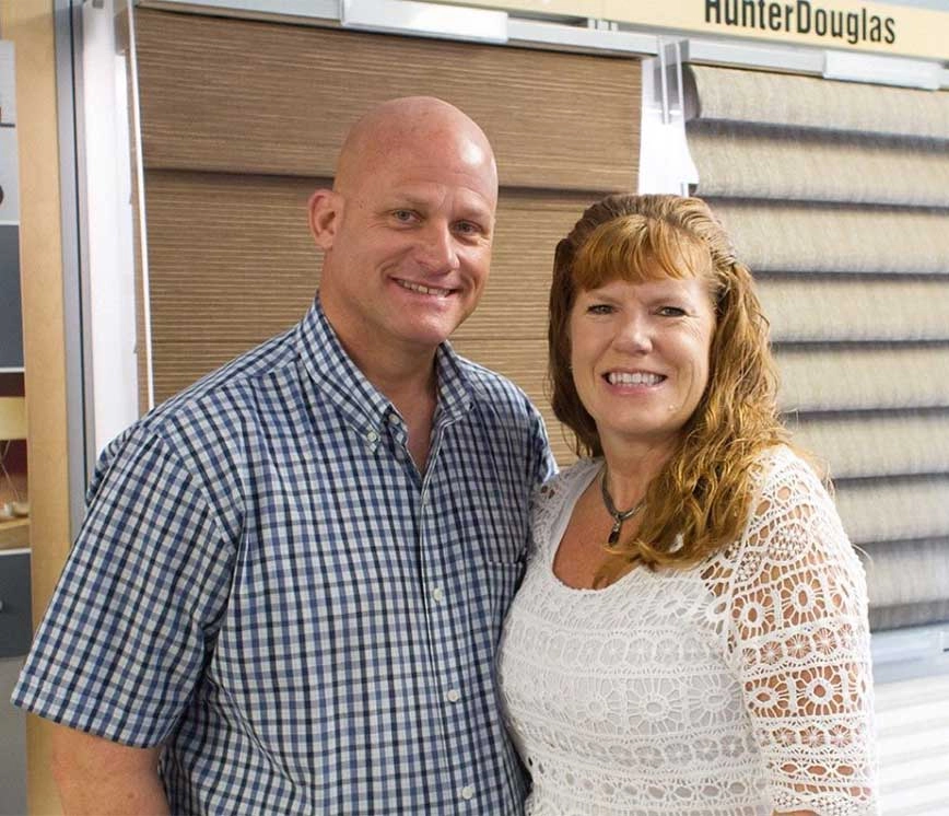 Blindsmith Inc. owners Jeff and Lori