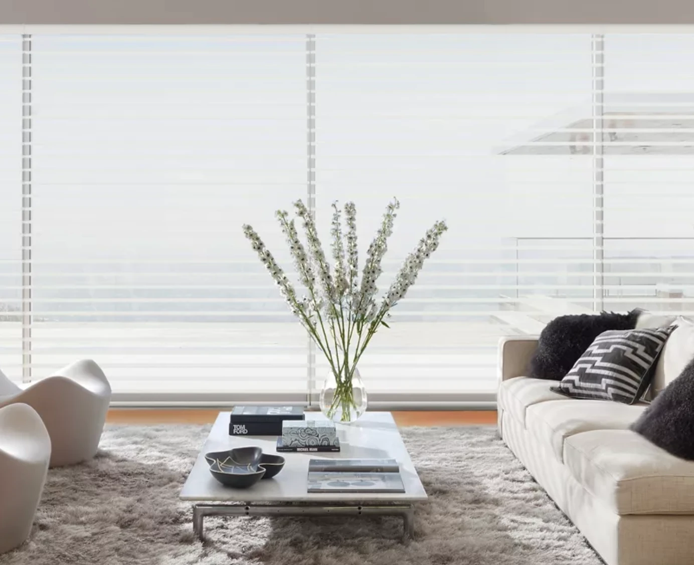 Custom sheer shades