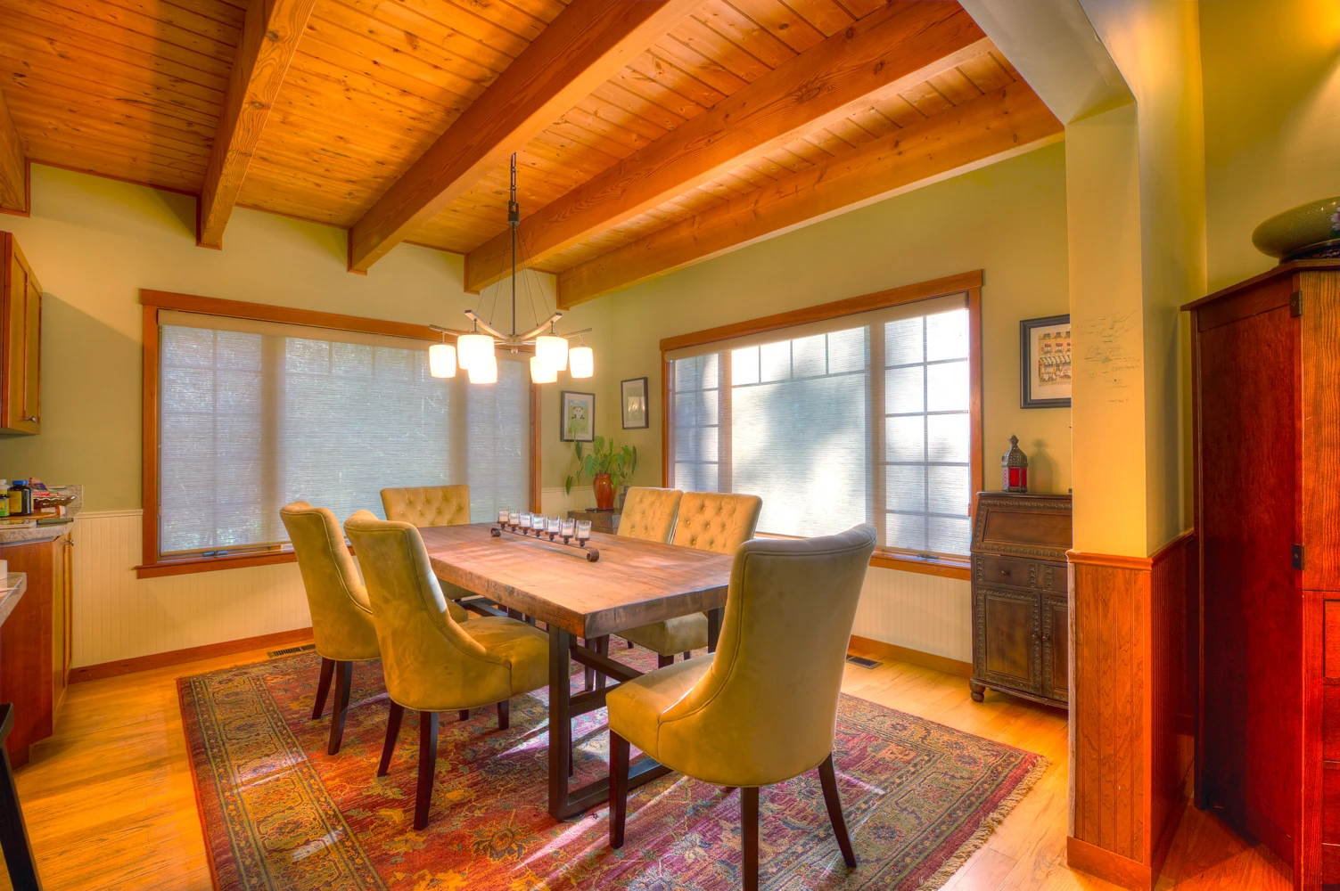 Eagle Harbor Portolio Image featuring Hunter Douglas shades.
