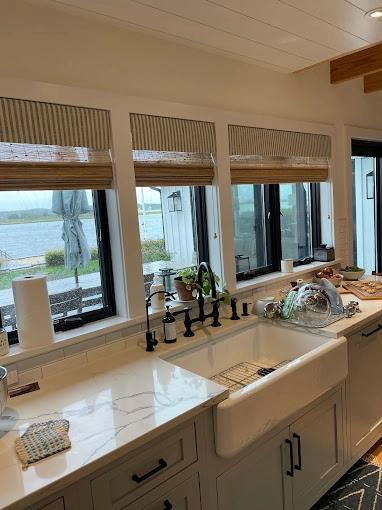 Custom Stripe Valances 