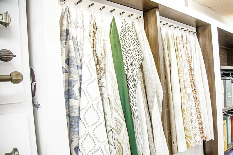 Larry's Design Center showroom.