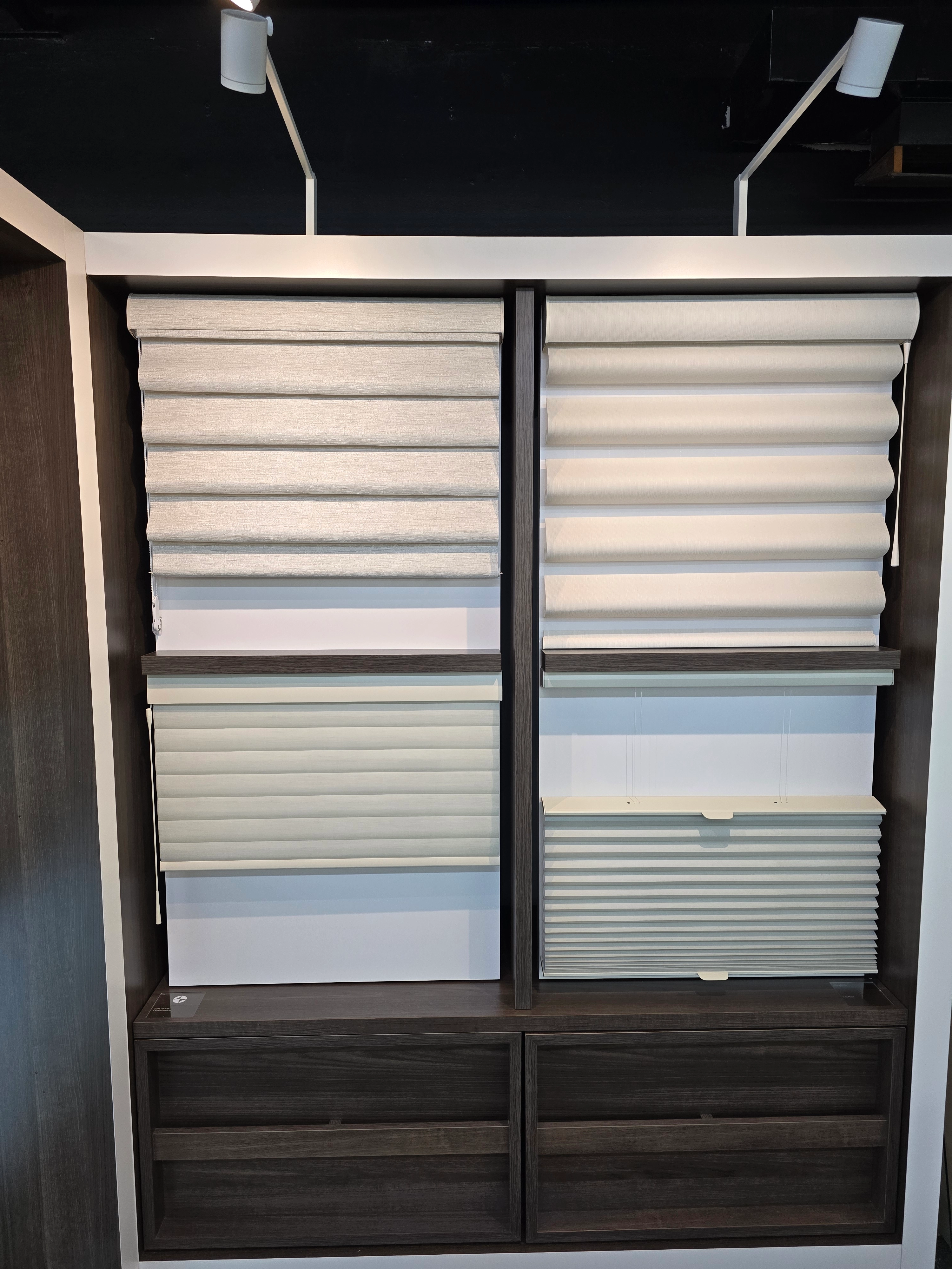 Hunter Douglas shades samples.