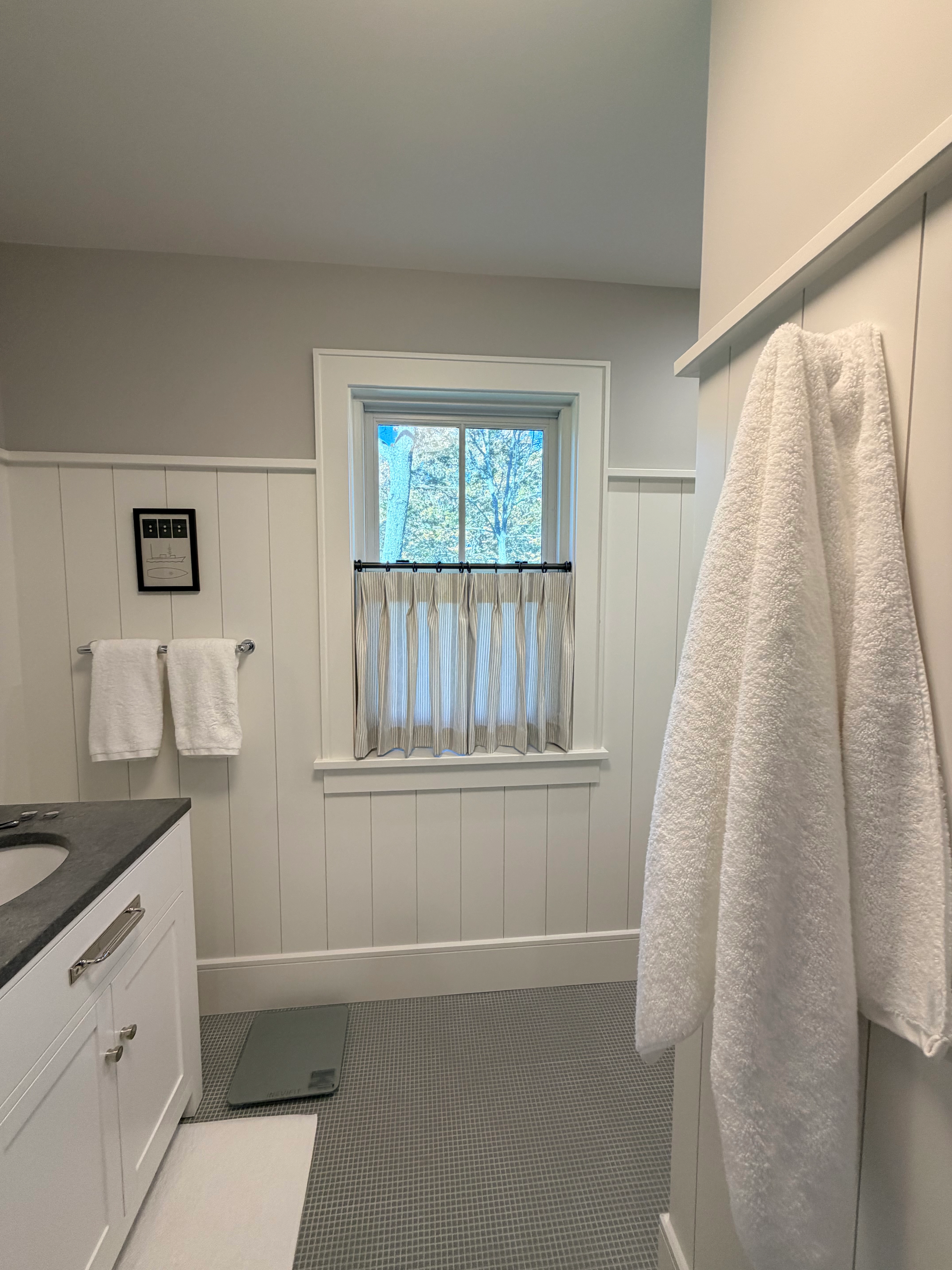 Drapery by JM Windows.