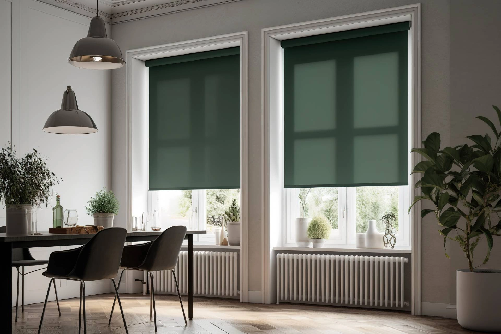 photo: 10024186-banner-our-home-series-adding-hunter-douglas-roller-shades-to-your-dining-room.jpg