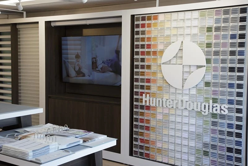 Larry's Design Center showroom.