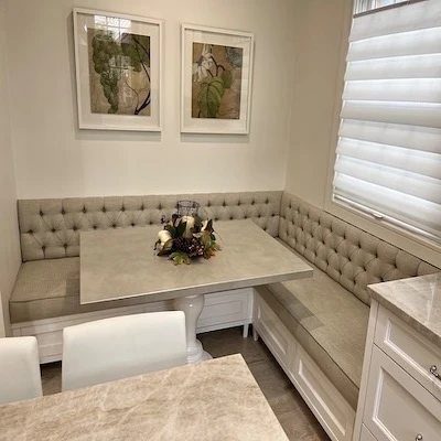 Bench upholstery job