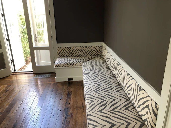 Bench upholstery job